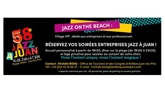[Bon plan entrepreneurs] Avec Jazz on the Beach, faites vivre un instant magique à vos clients !!