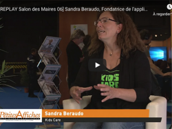 [REPLAY Salon des Maires 06] Sandra Beraudo, Fondatrice de KIDSCARE