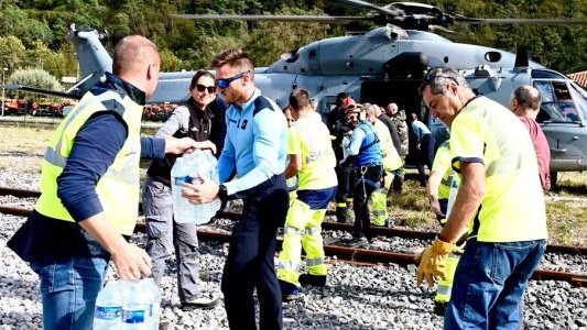 Intempéries : sur le terrain, tous mobilisés