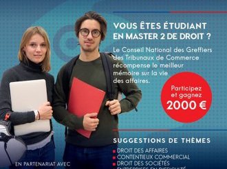 8ème édition du Prix des Masters, étudiants en Master 2 de droit, à vous de jouer !