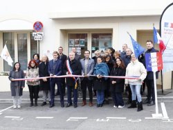 La mairie annexe de Saint-Laurent-du-Var rue de l'Ancien Pont a été inaugurée 