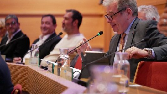 Franck Goldnadel présente l'extension du T2 de l'aéroport de Nice