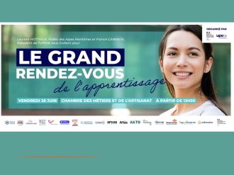 Un grand rendez-vous pour rapprocher entreprises et apprentissage le 26 juin