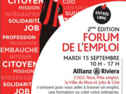 2ème édition du « Forum de l'Emploi » organisé par l'OGC Nice, Pôle emploi, la Ville de Nice, Nes&Cité et l'Allianz Riviera