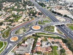 VINCI Autoroutes a inauguré l'élargissement à 2x3 voies de l'A57, un projet réalisé par NGE