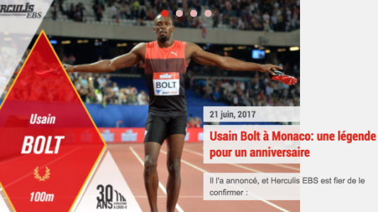 Usain Bolt à Monaco : une légende pour un anniversaire !