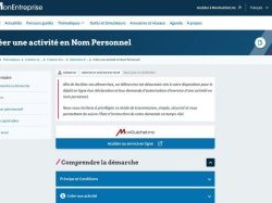 Monaco : Un guichet en ligne pour faciliter la création d'activité en nom personnel