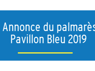 PALMARES 2019 - PAVILLON BLEU dans les Alpes-Maritimes 