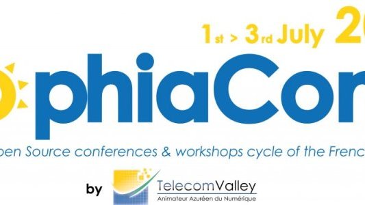 SophiaConf 2019 : dixième édition du 1er au 3 juillet 2019