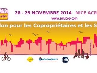 SOLUTIONS COPROPRIETES XIXème salon pour les Copropriétaires et les Syndics de la Côte d'Azur