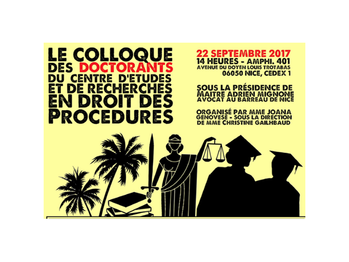 Le colloque des doctorant