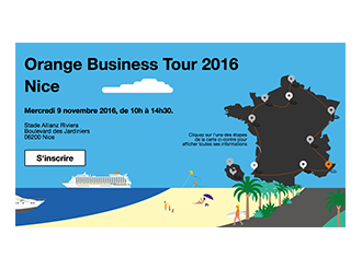 Orange Business Tour 2016 à Nice le 9 novembre !
