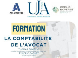 Formation UJA Nice : la comptabilité de l'avocat, un rendez-vous à ne pas manquer