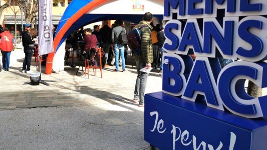 La Place de l'emploi et de la formation s'installe sur le Parvis du Parc Phoenix le 11 juin