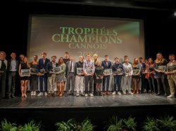 Cannes met à l'honneur 18 sportifs de haut niveau lors des "Trophées des Champions cannois"