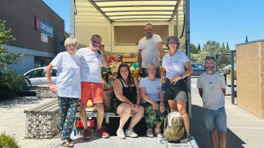 Après l'incendie du Gros Bessillon, une association citoyenne au cœur de la solidarité