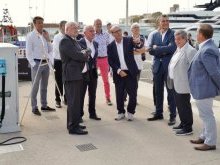 Le quai Pierre Merli rénové inauguré au Port Vauban à Antibes