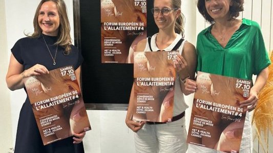 Cannes accueillera le Forum européen de l'allaitement le 17 octobre 2026