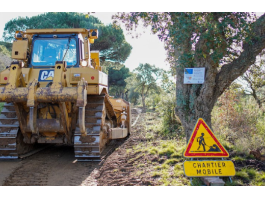 À La Croix-Valmer, prévenir la propagation des feux de forêt