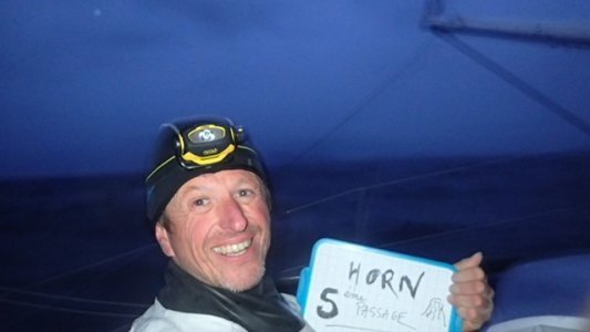 Voile – Vendée Globe : Jean-Pierre Dick au Cap Horn