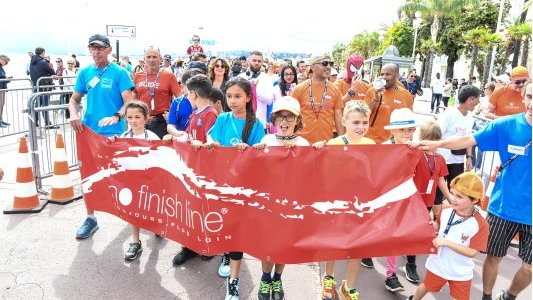 5e No Finish Line Nice : 96 260 euros récoltés pour les enfants défavorisés ou malades, un record !
