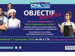À la recherche d'une formation ? Le CFA de Nice ouvre ses portes vendredi 11 septembre