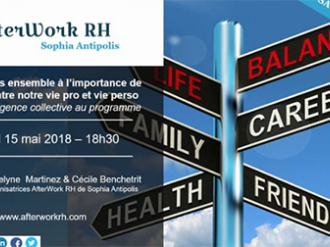 Équilibre vie pro/vie perso, venez en parler au prochain AfterWork RH Sophia