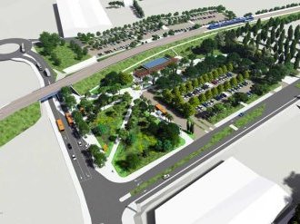 À Plan de Campagne, un pôle d'échanges multimodal en projet