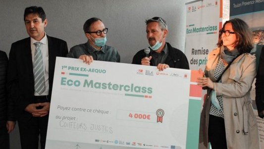 Eco Masterclass, les 4 lauréats de la 1ère édition