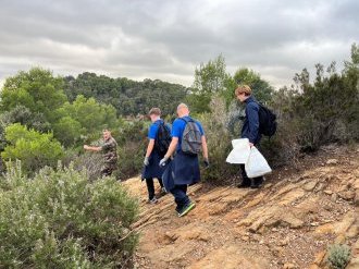 À Bormes-les-Mimosas, les cadets de la gendarmerie sur le terrain