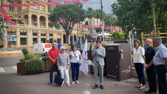 Propreté urbaine : Grasse innove avec la Corbeille Solaire Intelligente KYF City 