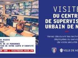 Centre de Supervision Urbain : Reprise des visites ouvertes aux Niçois dès le 6 février