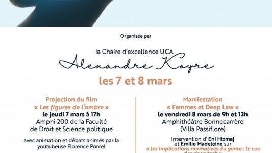 Femmes et Deep Law : Journées en l'honneur du Professeur Laurence Boy à la Faculté de Droit