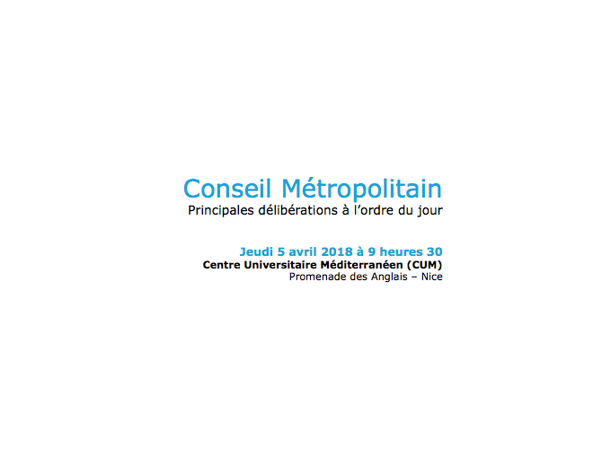 Conseil Métropolitain (…)