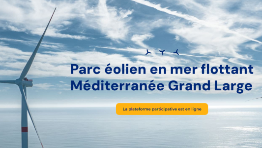 Lancement de la concertation pour le parc Méditerranée Grand Large