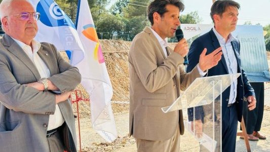 Un nouveau moteur pour l'économie locale : pose de la première pierre de l'Hôtel d'entreprises Argila à Mouans-Sartoux