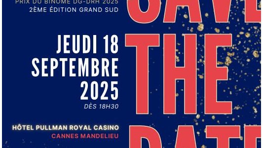 Le MEDEF Sud et l'ANDRH organisent une soirée d'exception le 18 septembre