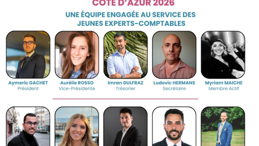 Aymeric Gachet, élu président 2026 du CJEC Côte d'Azur 