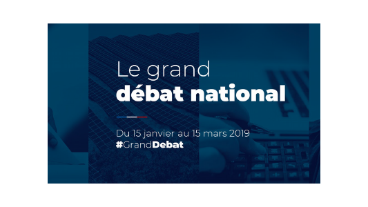 Grand débat national : fin de la collecte des cahiers citoyens ce 20 février