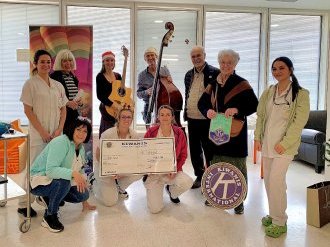 Des notes de musique pour réchauffer les petits cœurs à l'hôpital Sainte-Musse