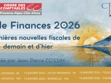 Conférence CROEC PACA : "Dernières nouvelles fiscales : loi spéciale et attendus pour 2026