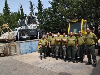 Un dispositif de patrouilles de prévention des incendies de forêt