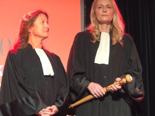 Barreau de Grasse : « Les premières à porter ce bâton »