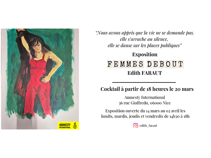 À Nice, l'avocate-artiste