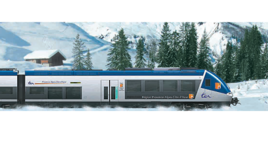 Nice-Casterino : aller à la neige avec le train