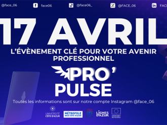 Le salon emploi Pro'Pulse, dédié aux étudiants, s'installe jeudi à la Gare du sud de Nice