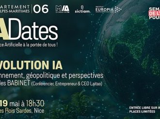 À Nice, Gilles Babinet ouvrira la Semaine de l'IA pour Tous avec une conférence sur l'IA et l'environnement
