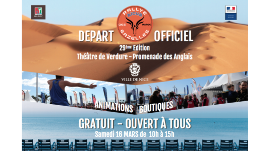 29ème édition du Rallye Aïcha des Gazelles du Maroc : Départ officiel samedi 16 mars 