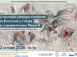 Nice : Colloque LADIE sur la politique juridique des États-Unis de Donald Trump