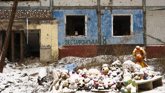 Saltivka District, Kharkiv (Ukraine – Janvier 2024)